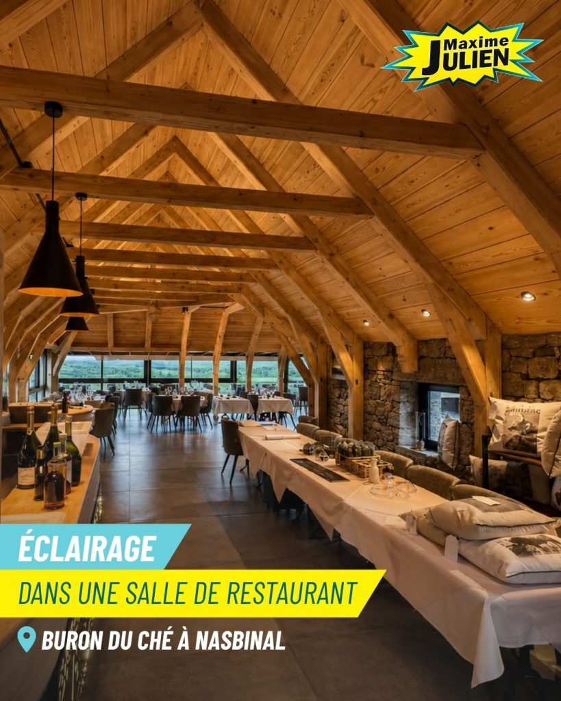 Maxime Julien Electricien ÉCLAIRAGE restaurant00001